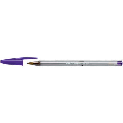 Penne a sfera con cappuccio BIC Cristal Large Multicolour 1,6 mm assortiti conf. 20 pezzi - 926381